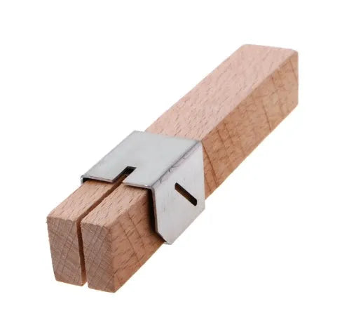 Plastic bottle cutter, 2.2cm x 2.2cm x 14cm handheld tool in log colour for DIY recycling