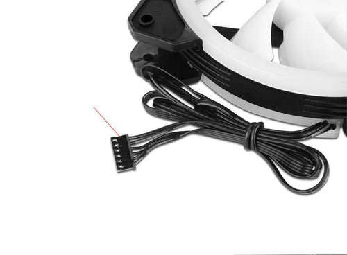 12cm camouflage RGB chassis cooling fan for PC case with colour changing lights