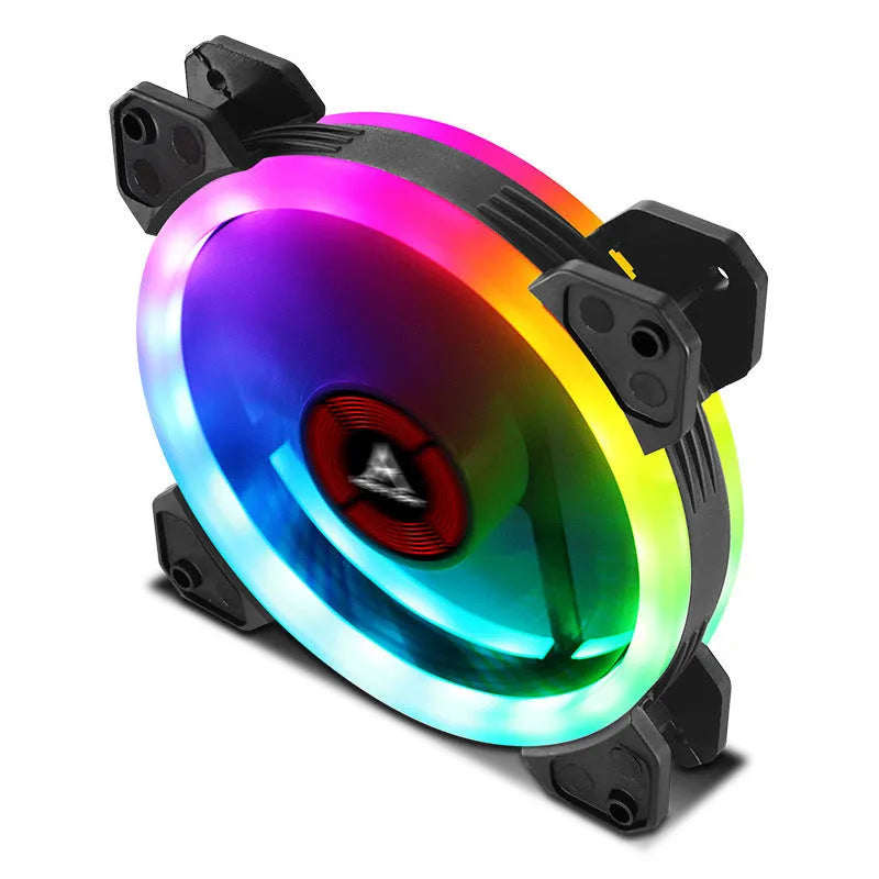 12cm camouflage RGB chassis cooling fan for PC case with colour changing lights