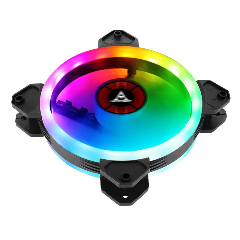 12cm camouflage RGB chassis cooling fan for PC case with colour changing lights