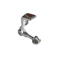 Zinc alloy manual glass tube cutter tool with 45mm cutting capacity for glass rods and tubes