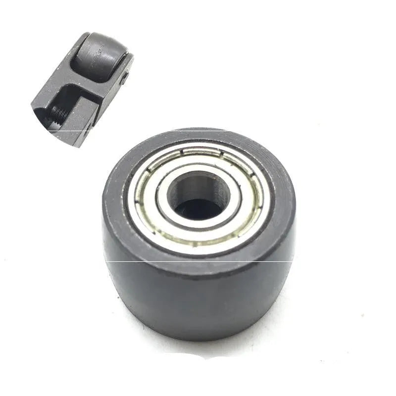 Pneumatic belt machine metal roller accessories and maintenance components