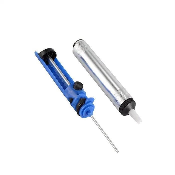 GS-107 manual solder sucker for electronic component desoldering with temperature adjustment capability