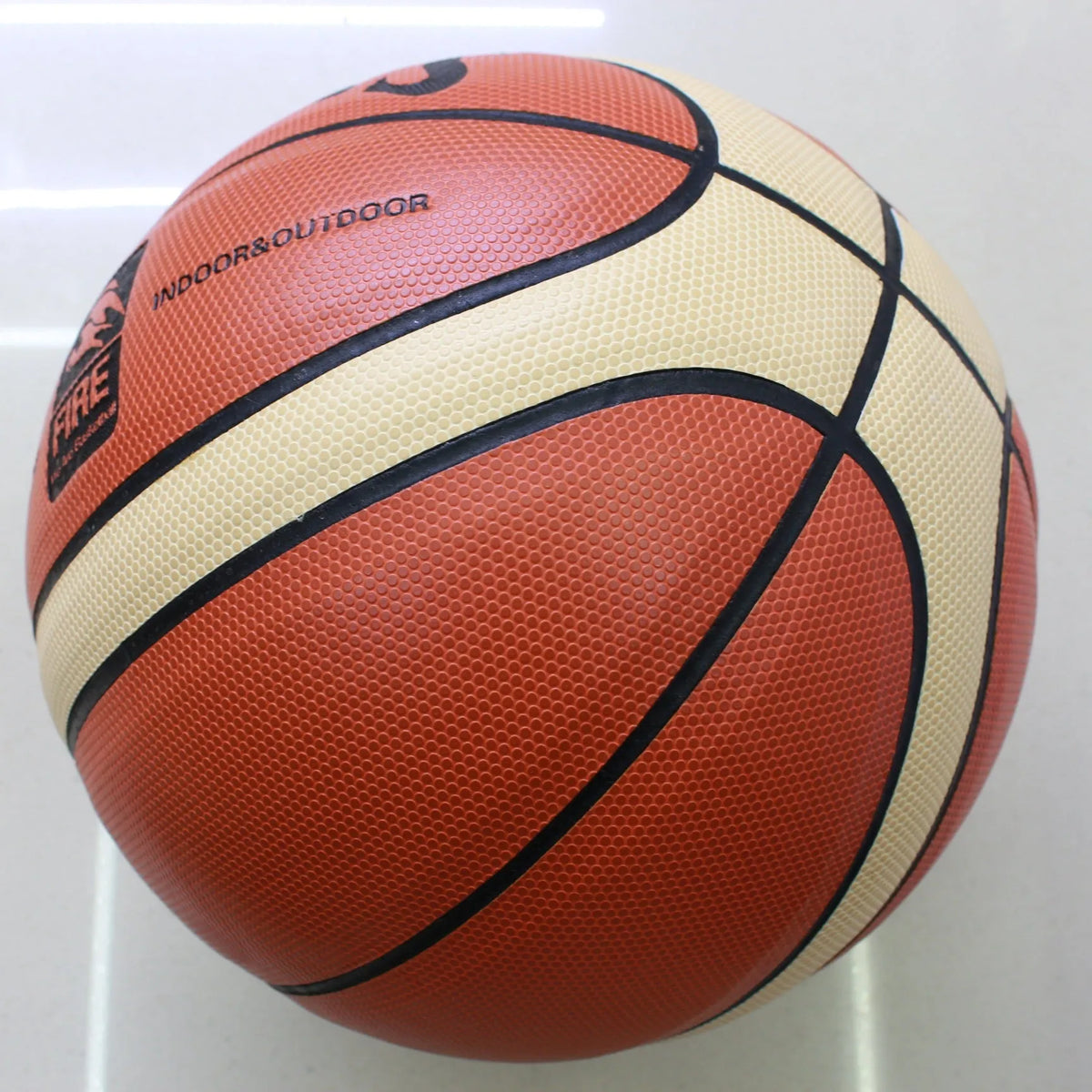 Genuine 12 Pieces Basketball GG7X No. 7 soft leather PU ball red colour indoor outdoor wear-resistant