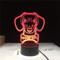 Remote control gradient colour LED table lamp with acrylic shade on ABS base