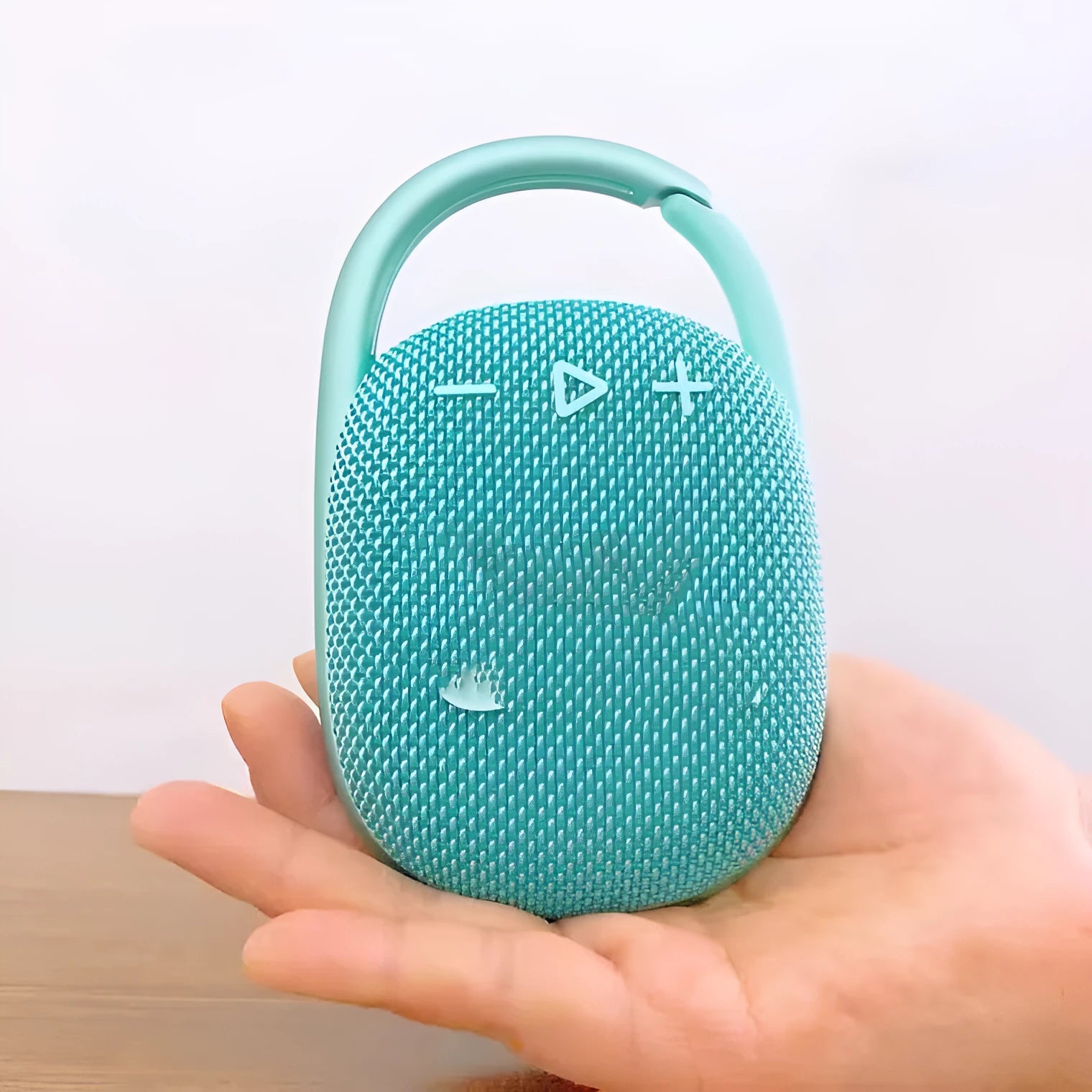 4th generation mini portable Bluetooth speaker in choice of six colours with USB cable.