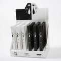 Creative neutral pen 17cm with fine stainless steel nib and individual box packaging, random colour.