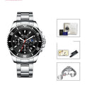 Green Water Monster Water Ghost men's 45mm automatic mechanical sports watch with stainless steel dial and alloy case