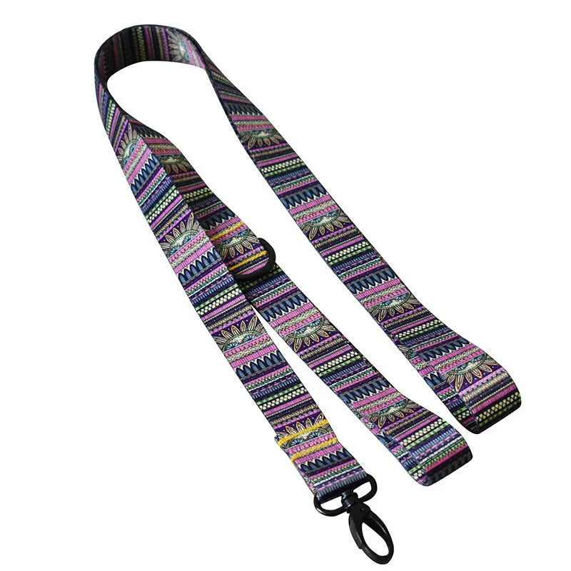 Printed nylon dog lead in rainbow, ethnic, leopard and camouflage designs, sizes S M L XL