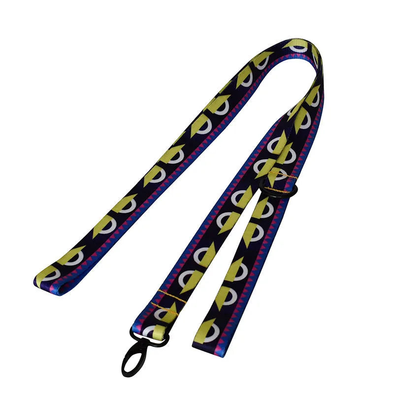Printed nylon dog lead in rainbow, ethnic, leopard and camouflage designs, sizes S M L XL
