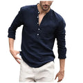 Men's summer plaid collar turn-down short sleeve shirt in khaki colour, slim fit, front view
