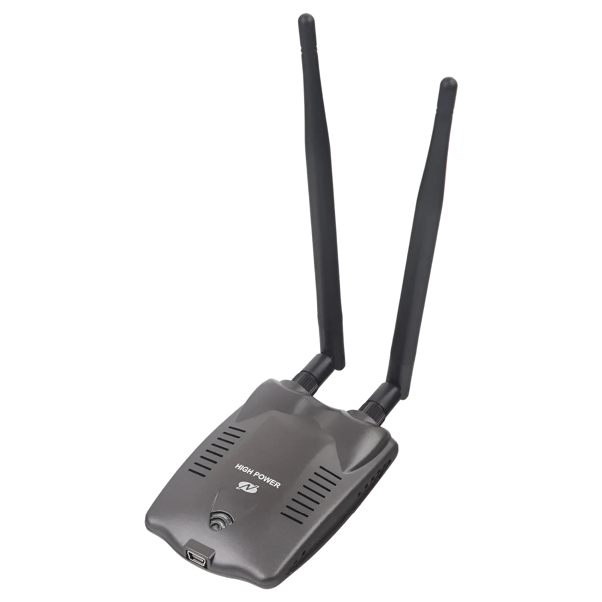Black 3070L chipset USB Wi-Fi adapter with external antenna, 300Mbps 802.11n wireless network card