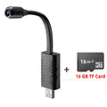 U21 wireless indoor security camera with small portable monitor showing 1080P HD video.