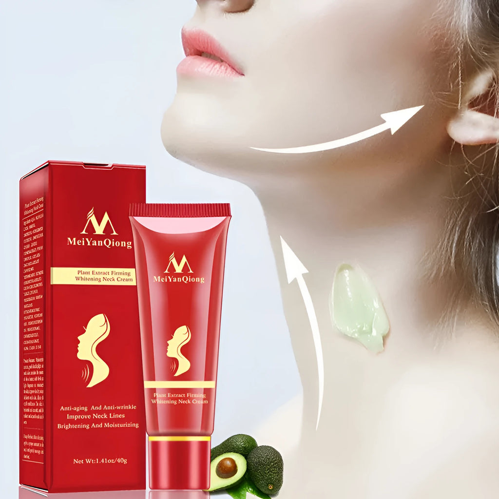Meiyan Qiong neck cream 40g jar, neck essence and cream for daily neck care, single pack