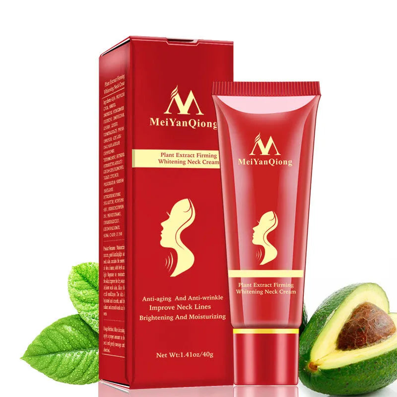 Meiyan Qiong neck cream 40g jar, neck essence and cream for daily neck care, single pack