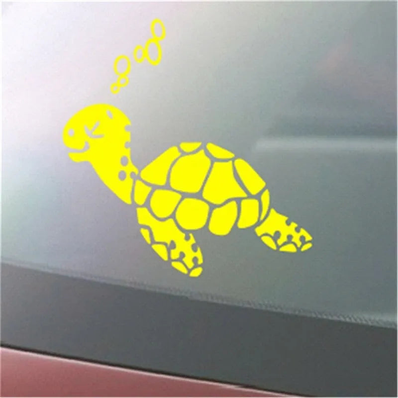 Fishing PET sticker 12.3 x 17cm for cars boats and outdoor gear in black white yellow bullet hole designs