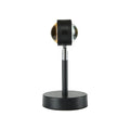 Black USB dual-head sunset rainbow projection lamp with touch control
