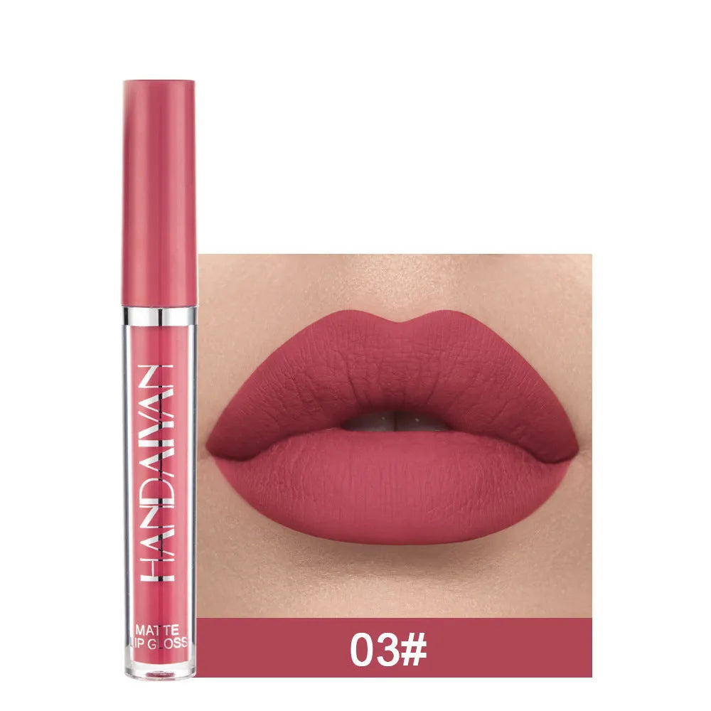 HANDAIYAN matte non-stick cup liquid lipstick in 2.5ml size with various colour options