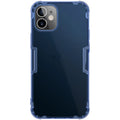 Nelkin TPU phone case for iPhone 12 Mini in black, blue, green, or white, transparent soft back cover