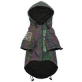 Polyester dog autumn jacket two-legged casual style in jacket colour for pets size S to XXXL