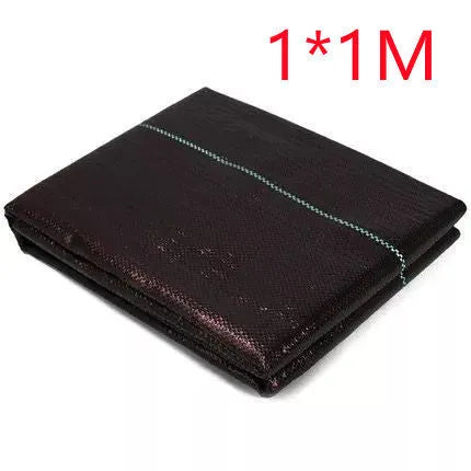 Black woven PE weed-proof fabric for farm greenhouse and garden weed suppression