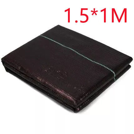 Black woven PE weed-proof fabric for farm greenhouse and garden weed suppression