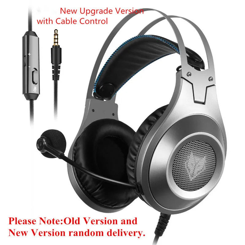 Black USB wired computer headset with microphone for PC desktop and notebook connectivity