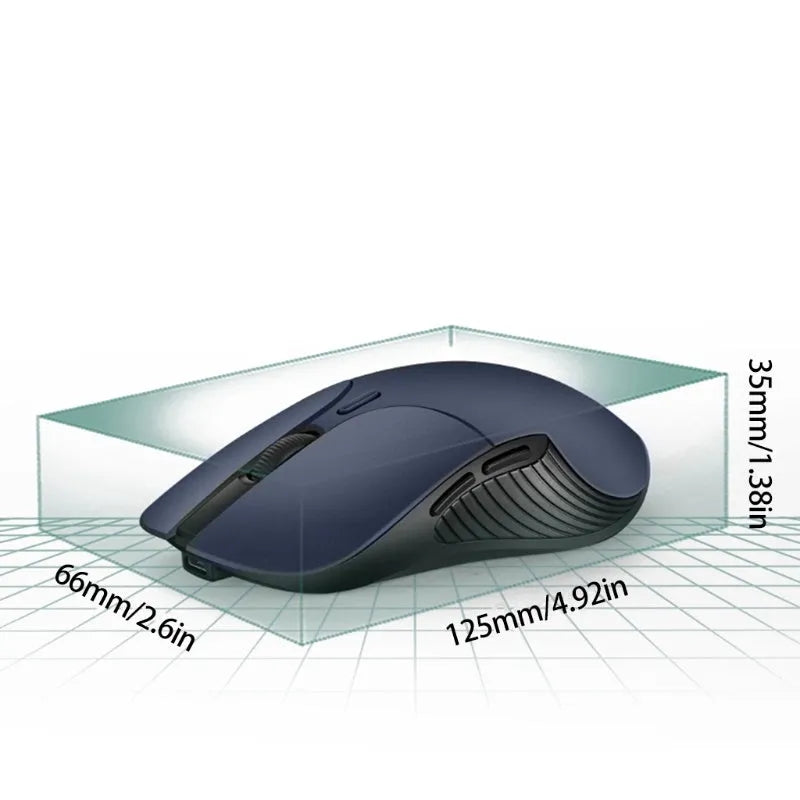 Blue smart voice mouse with 2.4G wireless and translation functionality