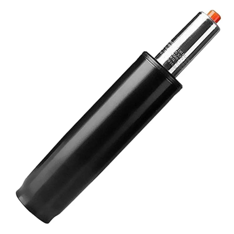 Black electroplated gas spring component for lift chair assembly with industrial finish