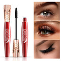 Waterproof and sweatproof 4D crown head mascara black 10ml with compact tube and defined lash effect