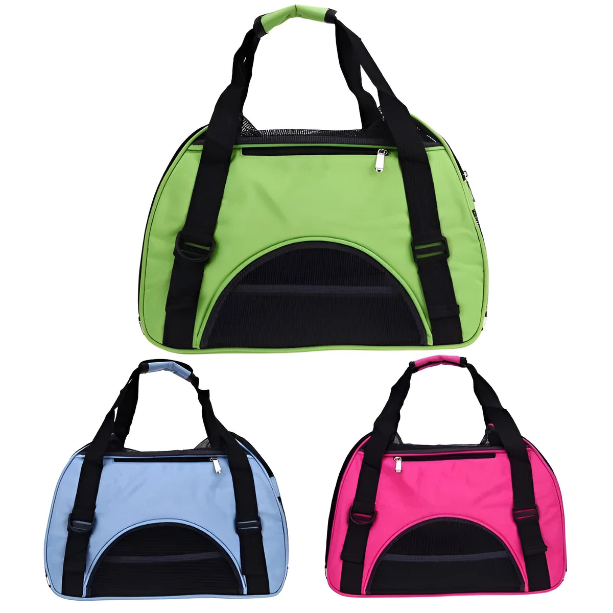 Oxford pet carrier bag in S M L sizes for cats dogs rabbits travel handbag