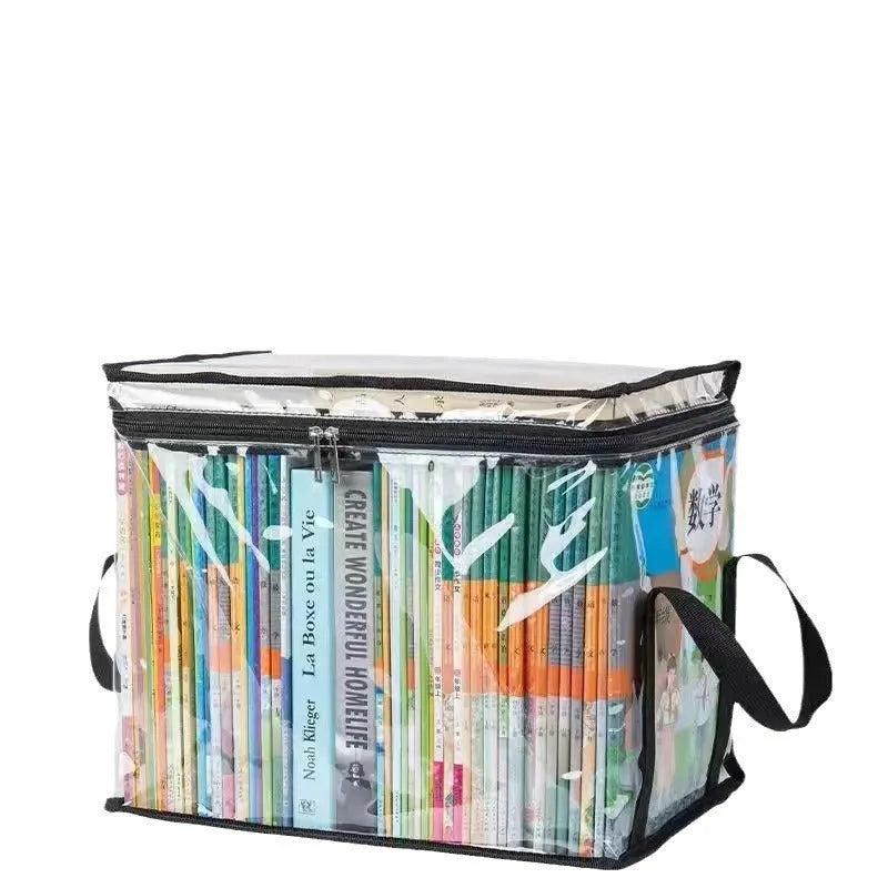 Black PVC buggy bag showing foldable design with 38 x 24 x 32 cm dimensions and 24L capacity