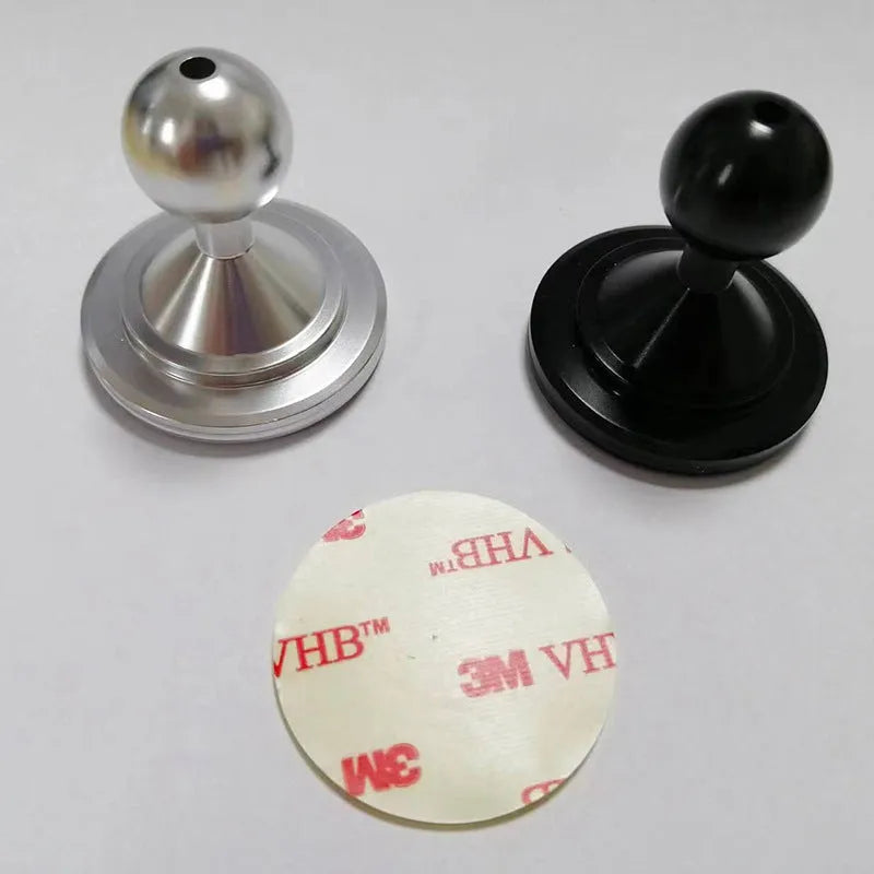 Aluminium alloy instrument panel mounting accessories in black or silver finish