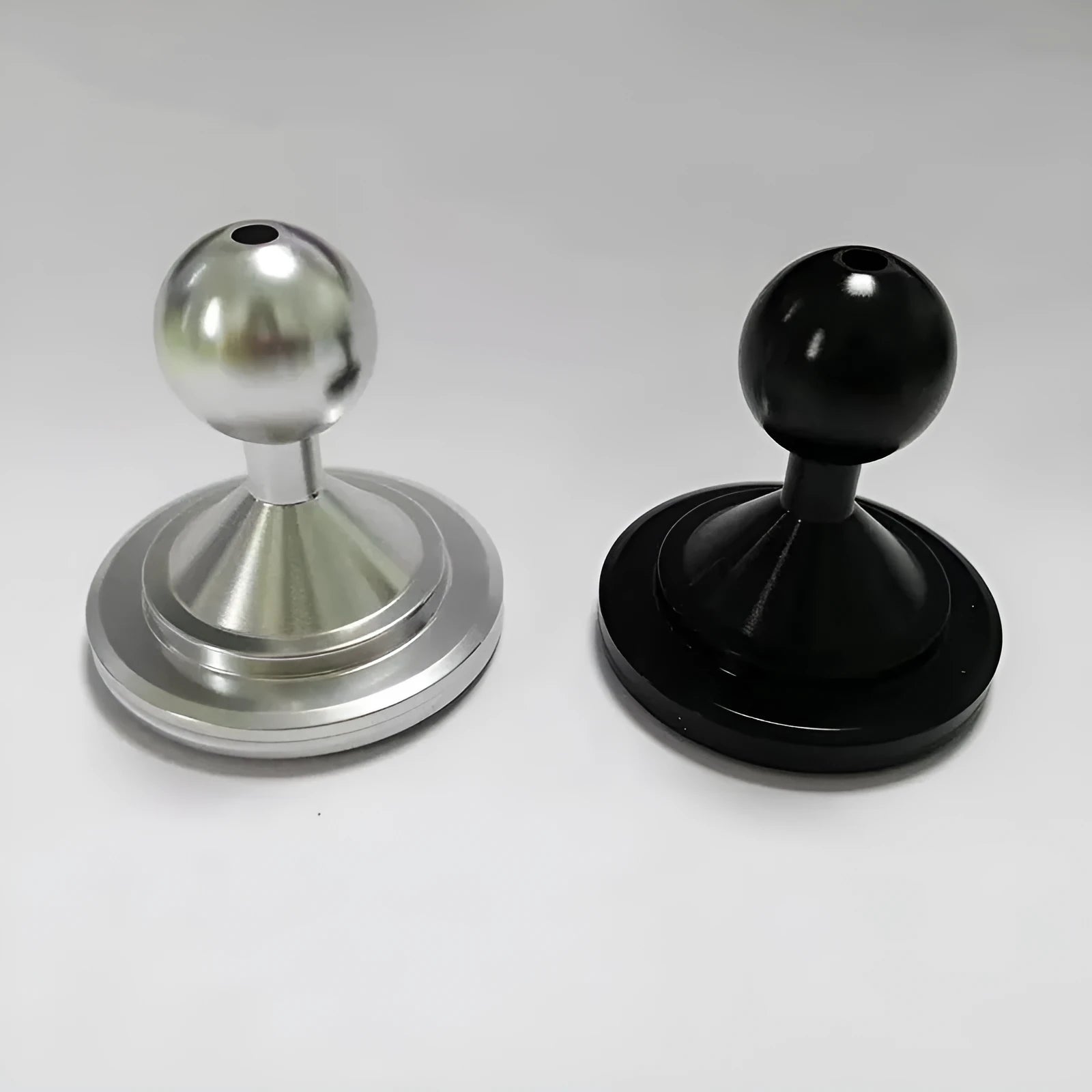 Aluminium alloy instrument panel mounting accessories in black or silver finish