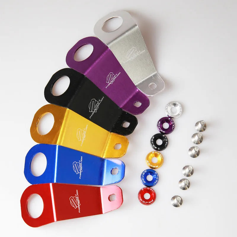 Aluminium alloy radiator bracket for Honda Civic EG car modification in multiple colour options