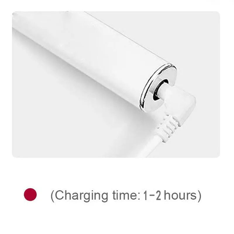 Silver handheld UV disinfection sterilisation stick, 20 x 300mm, USB rechargeable, 600mAh, 147 grams