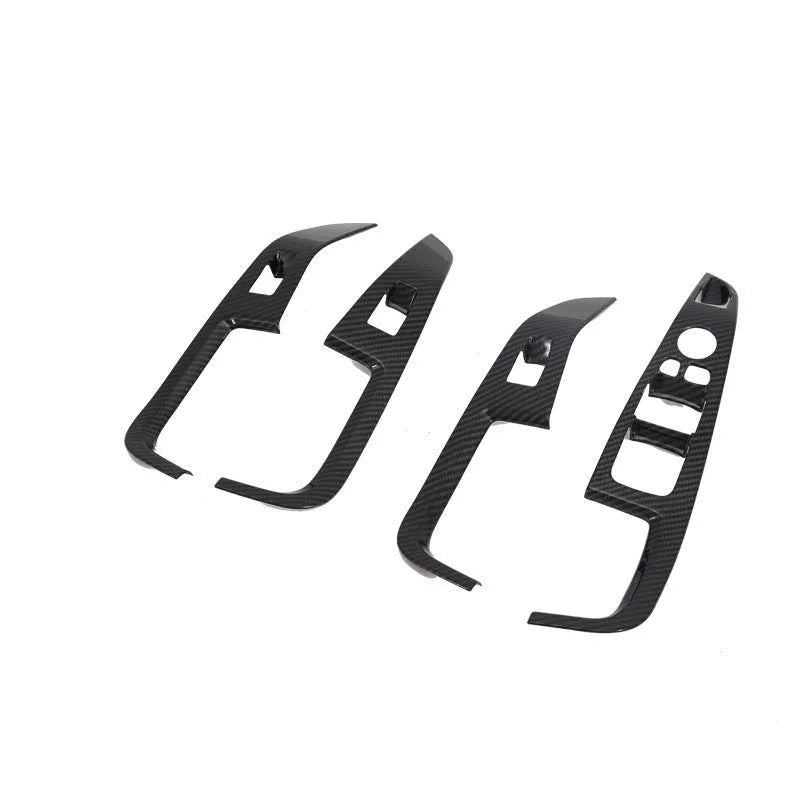 Black ABS plastic air vent control panel for 2019 BMW X5 centre console