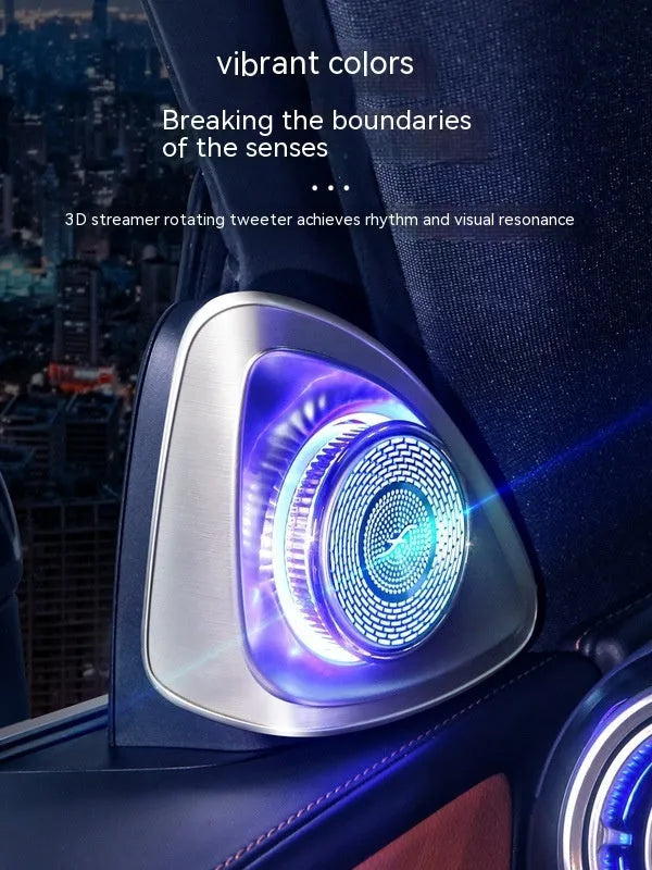 Mercedes-Benz GLC X254 speaker grilles with rotating tweeter design