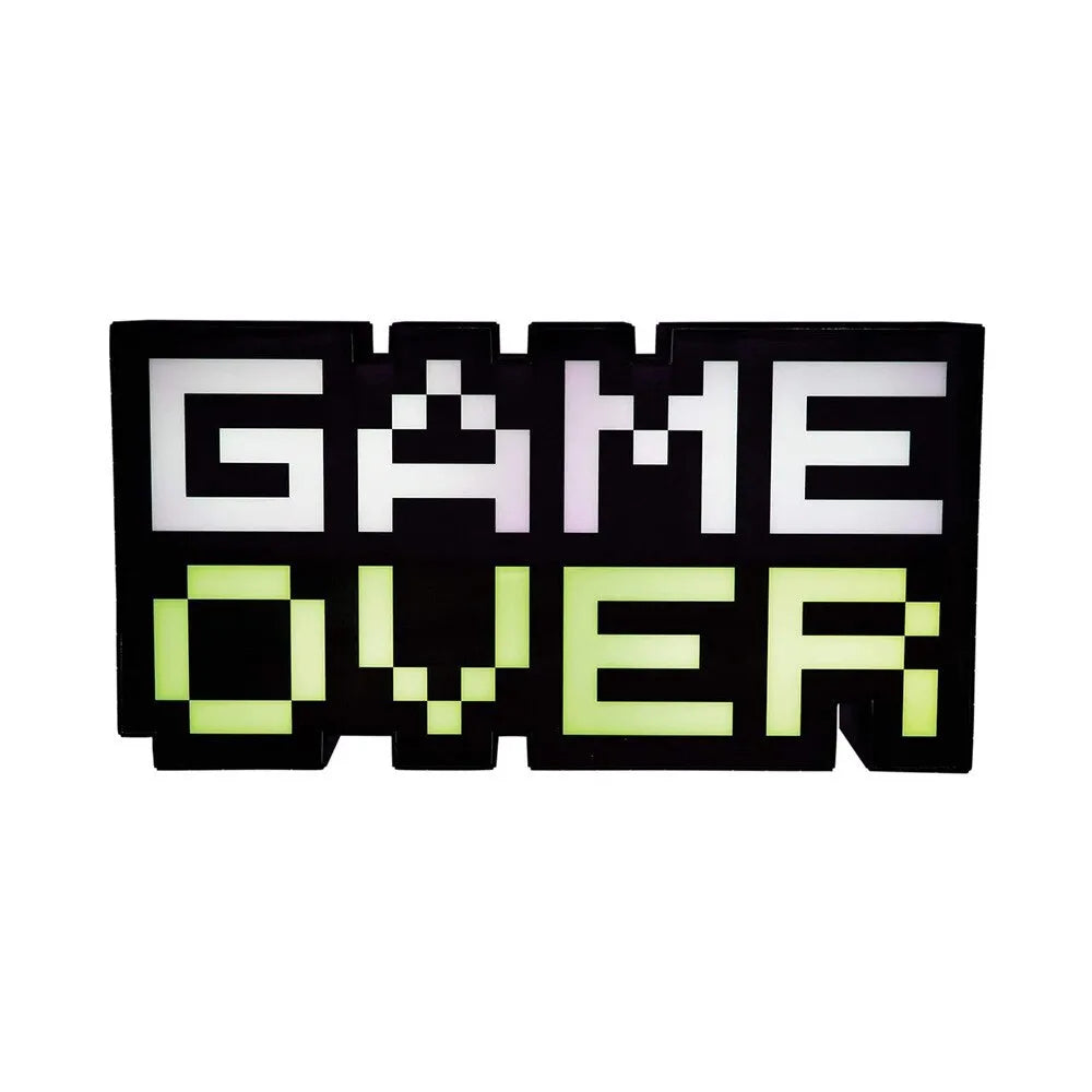 Game Over game atmosphere light with LED source, PVC shade and USB style option