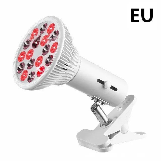 LED physiotherapy lamp 54W or 18W infrared therapy light with optional AU EU US UK holder