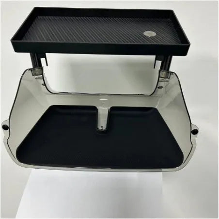 Black ABS plastic ETC storage box for Tesla Model 3 and Y centre console.