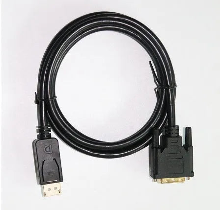 1.8m DisplayPort to DVI adapter cable with copper wire for connecting a PC to a monitor or television