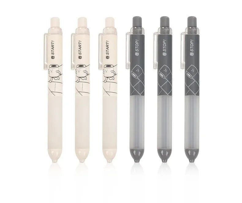 0.5mm mechanical pencil with cloud grip design in black and white colour options