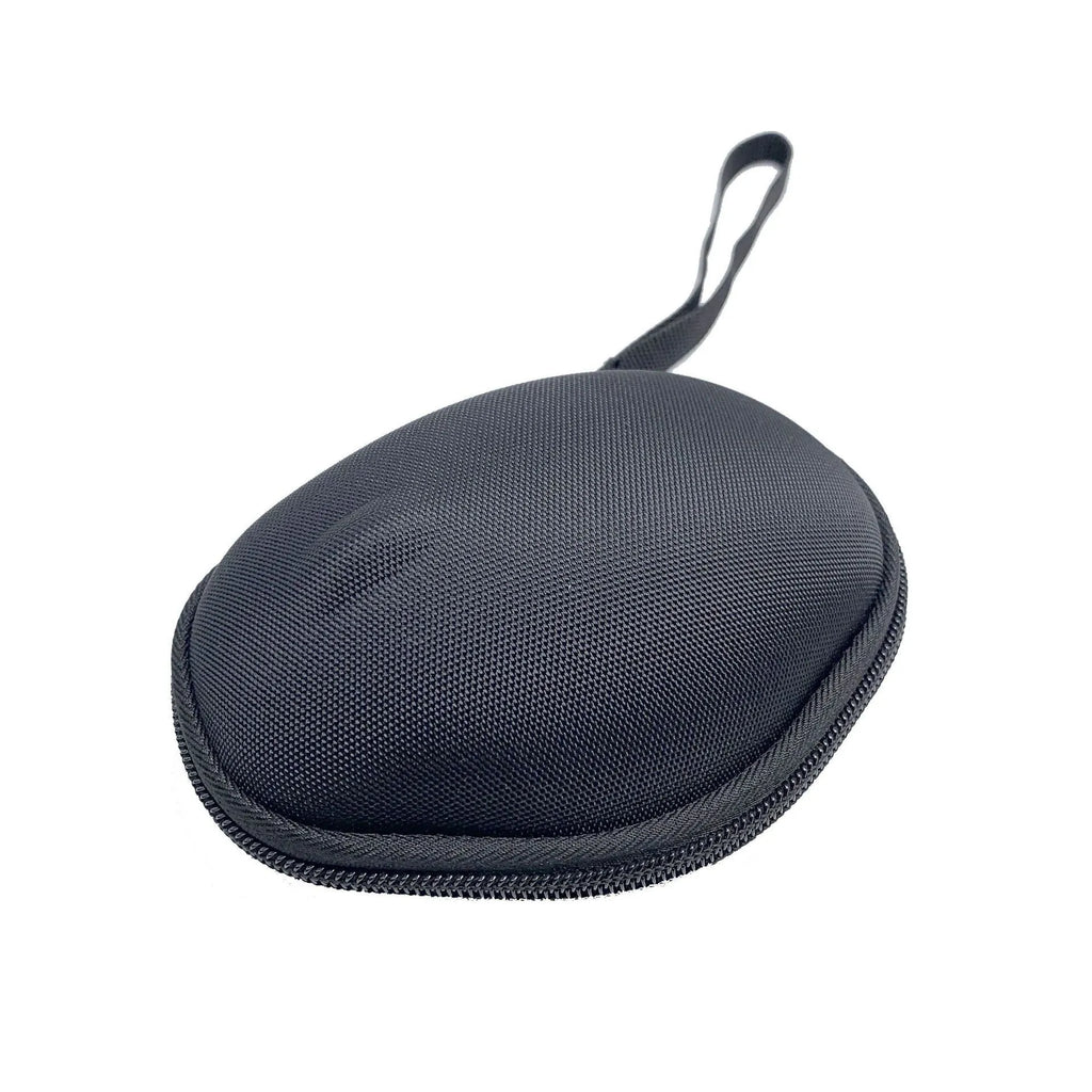 Black nylon mouse protection case with grey EVA foam interior for Logitech M720