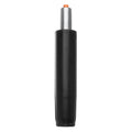 Black electroplated gas spring component for lift chair assembly with industrial finish