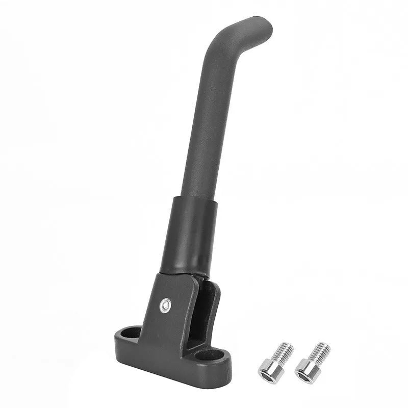 Aluminium alloy electric scooter foot brace accessory in black white or grey with screws