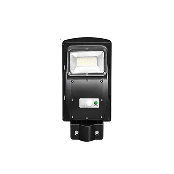 60W integrated solar street light with remote control for outdoor installation