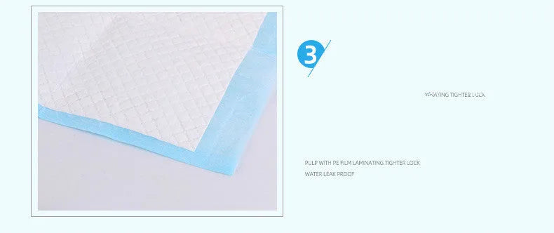 Pet Dad Teddy Thickened Diaper pad for dogs and cats in XS to XL sizes with PE and non-woven fabric