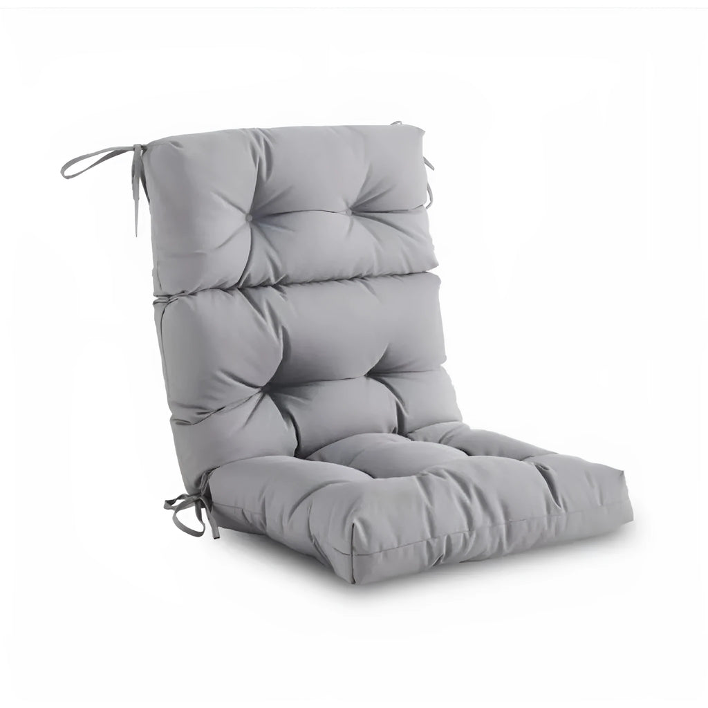 Outdoor hanging basket chair cushion in solid colour, polyester fabric, 112x53cm, for garden swing