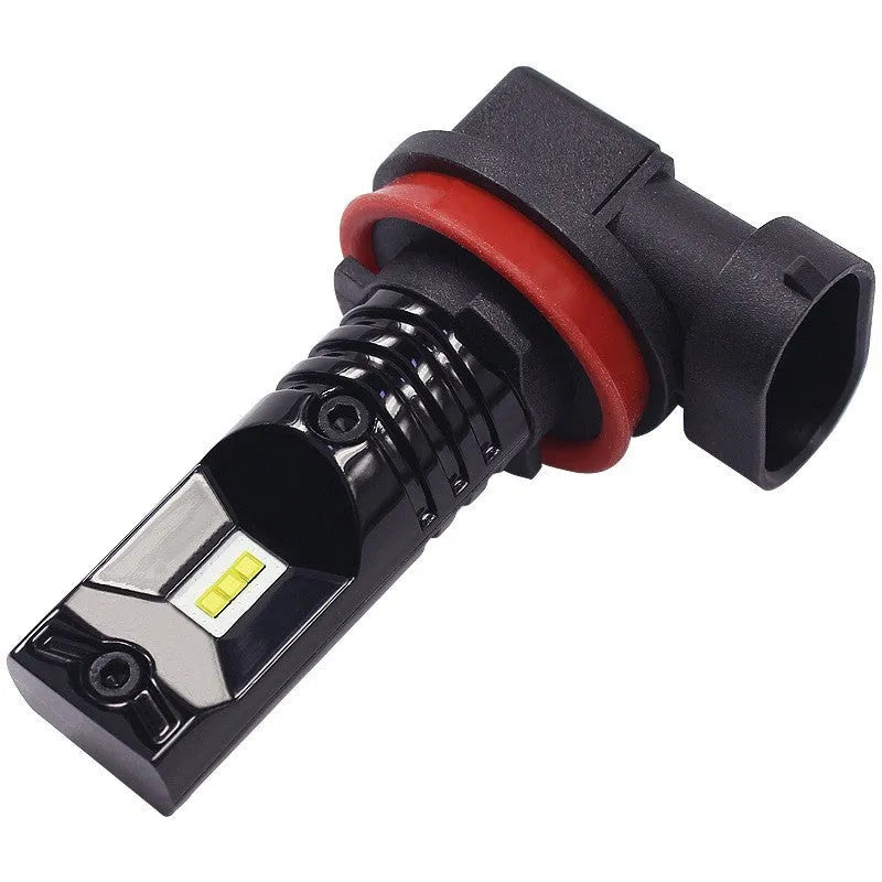 H11 H8 CSP LED front fog lamp headlight with aviation aluminium housing and white 6500K output